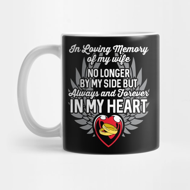 In Loving Memory of My Wife Heart Wings by RadStar